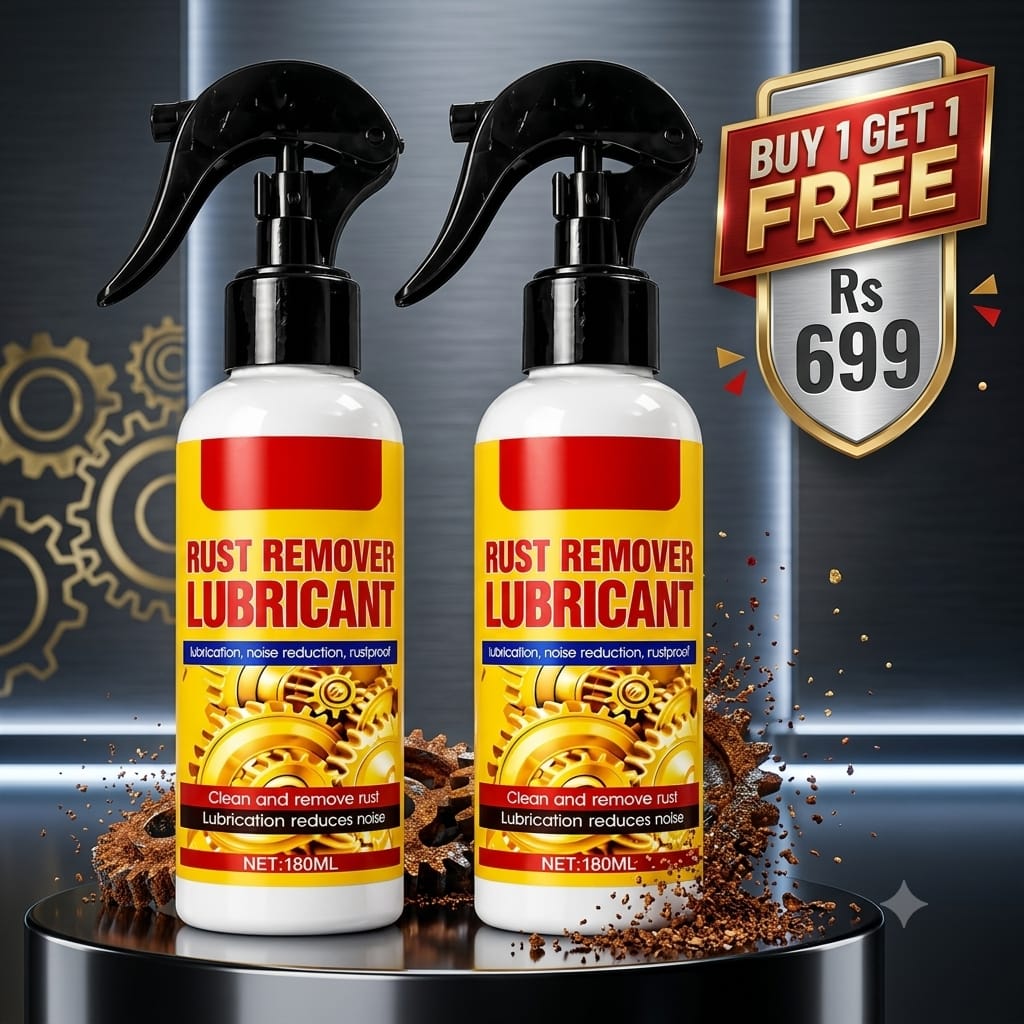 Rust Remover Spray for Car & Bike – Multi-Purpose Metal Rust Cleaner (BUY 1 GET 1 FREE) - SPECIAL OFFER