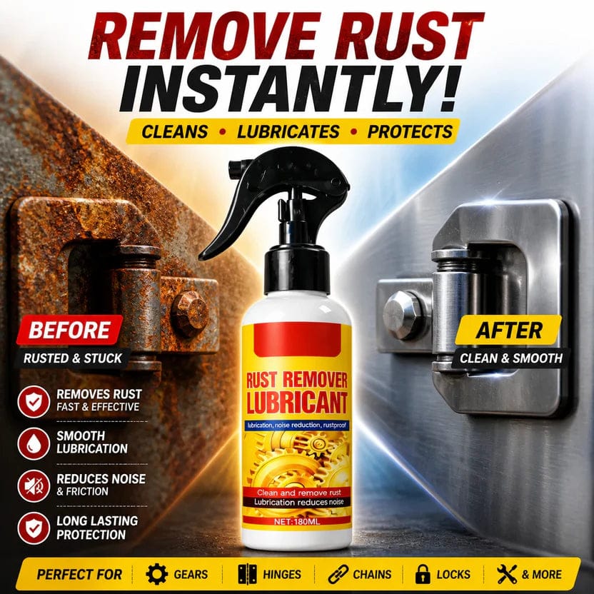 Rust Remover Spray for Car & Bike – Multi-Purpose Metal Rust Cleaner (BUY 1 GET 1 FREE) - SPECIAL OFFER