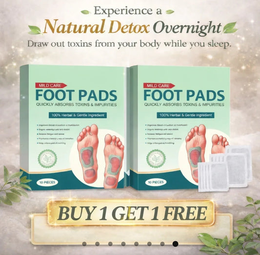 DETOX FOOT PADS ( BUY 1 GET 1 FREE ) --- LIMITED OFFER---- HURRY UP!