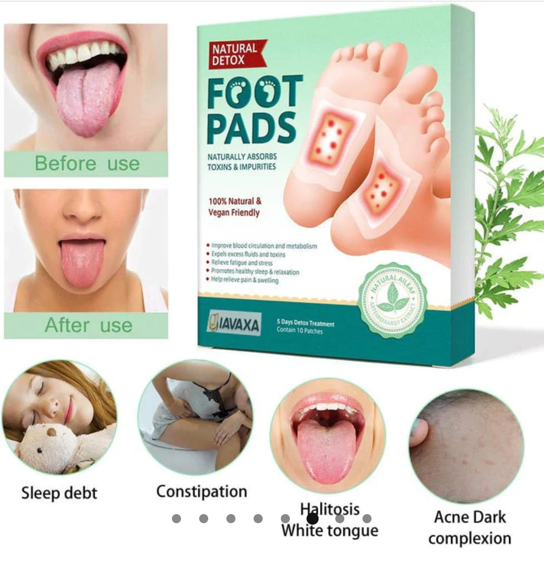 DETOX FOOT PADS ( BUY 1 GET 1 FREE ) --- LIMITED OFFER---- HURRY UP!